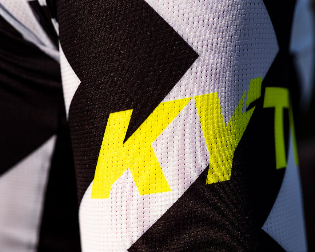 KYTE Jazz Short Sleeve Jersey - Black / White