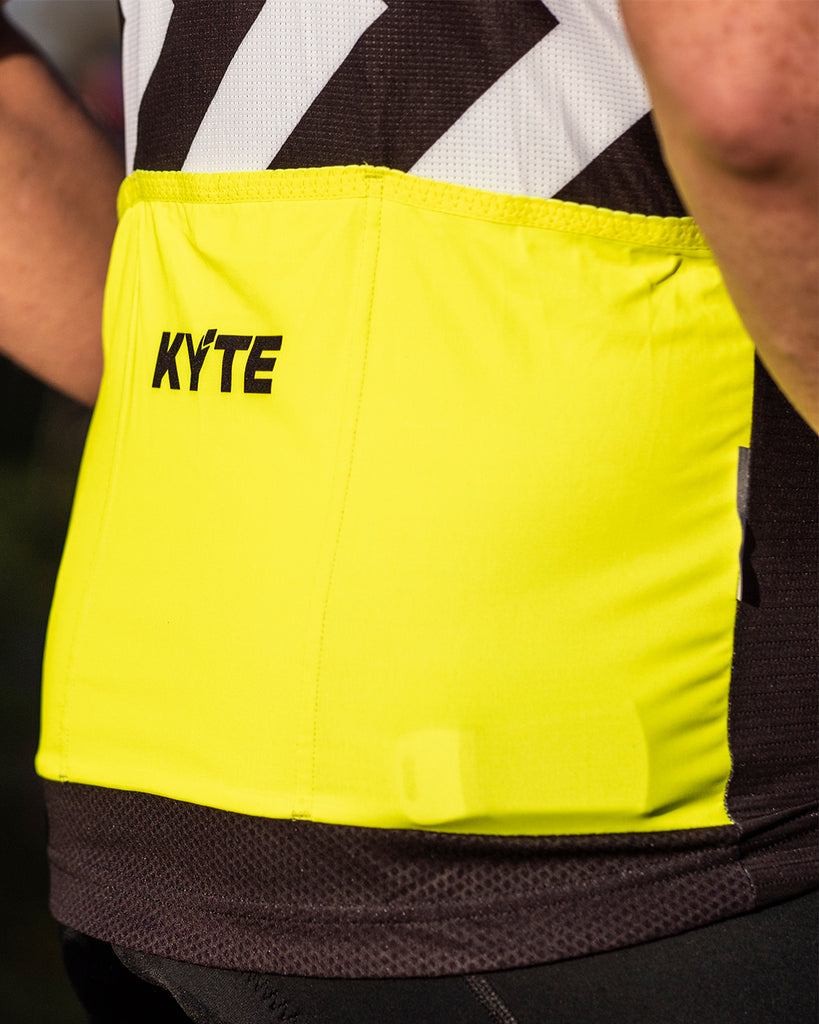 KYTE Jazz Short Sleeve Jersey - Black / White