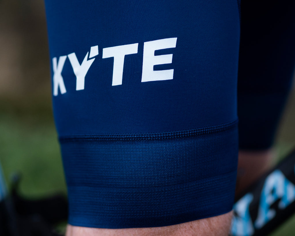 KYTE PRO Bib Shorts - NAVY Horizontal