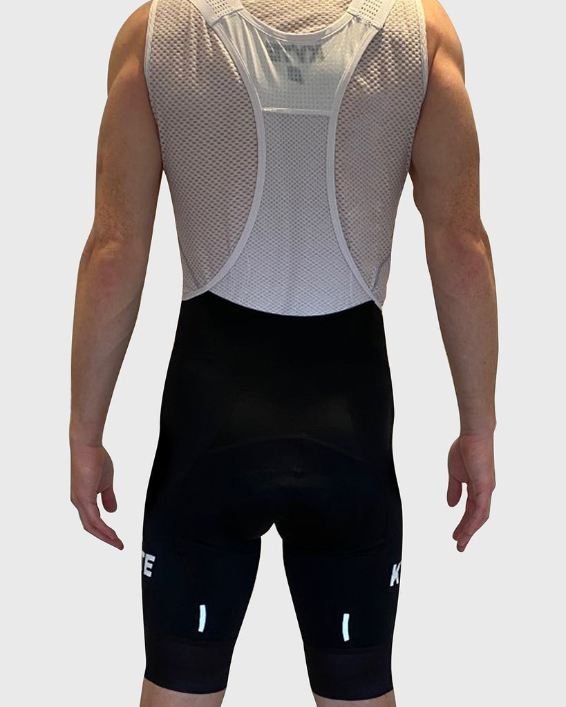 KYTE PRO Bib Shorts - BLACK Horizontal